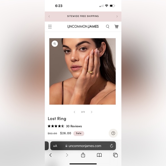 Uncommon James Gold 14K Gold Plated Brass Jewelry - Picture 13 of 15